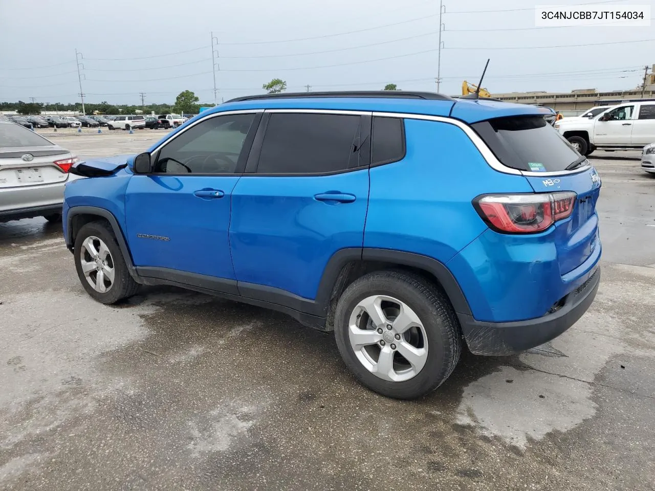 2018 Jeep Compass Latitude VIN: 3C4NJCBB7JT154034 Lot: 64313814