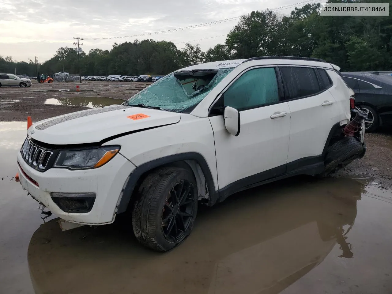 2018 Jeep Compass Latitude VIN: 3C4NJDBB8JT418464 Lot: 64418784