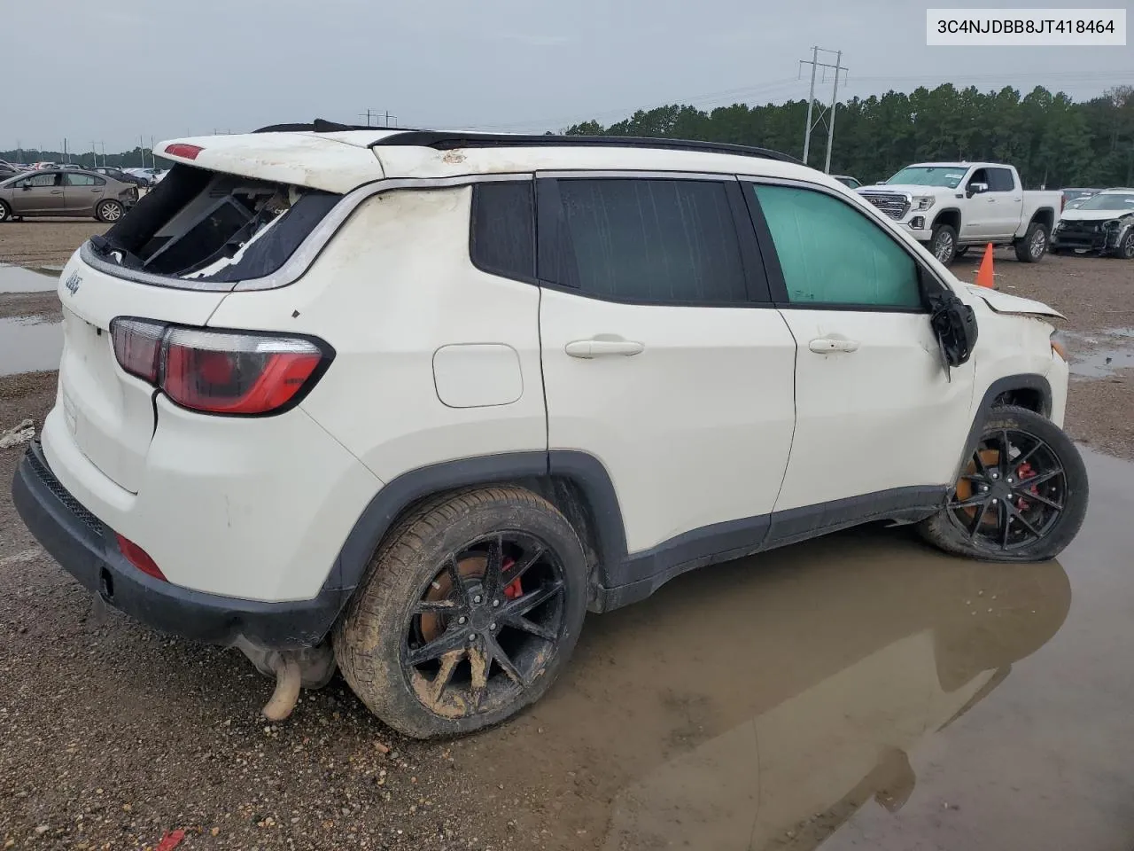 2018 Jeep Compass Latitude VIN: 3C4NJDBB8JT418464 Lot: 64418784