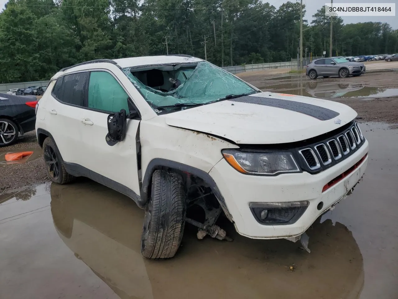 2018 Jeep Compass Latitude VIN: 3C4NJDBB8JT418464 Lot: 64418784