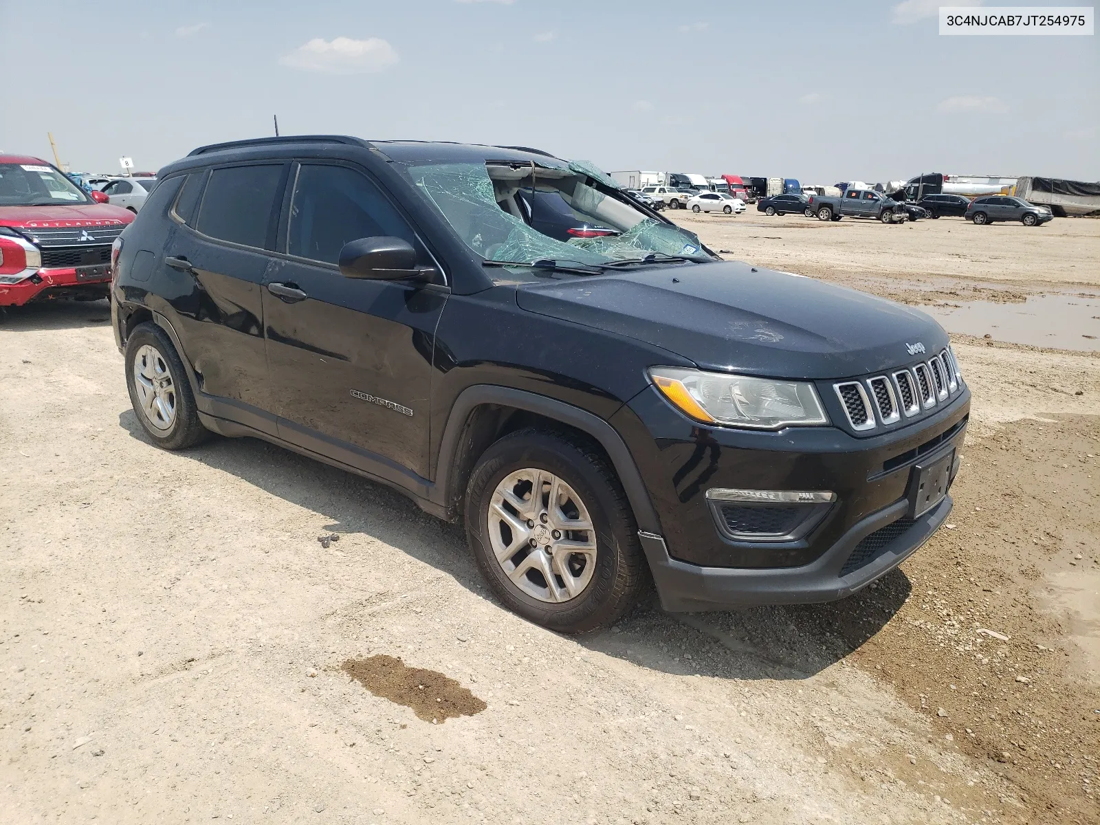 2018 Jeep Compass Sport VIN: 3C4NJCAB7JT254975 Lot: 64794134