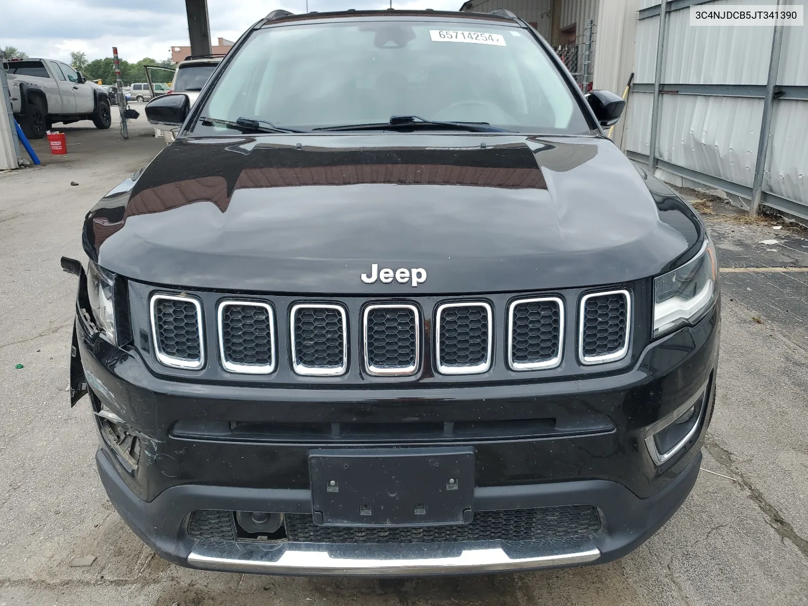 2018 Jeep Compass Limited VIN: 3C4NJDCB5JT341390 Lot: 65714254