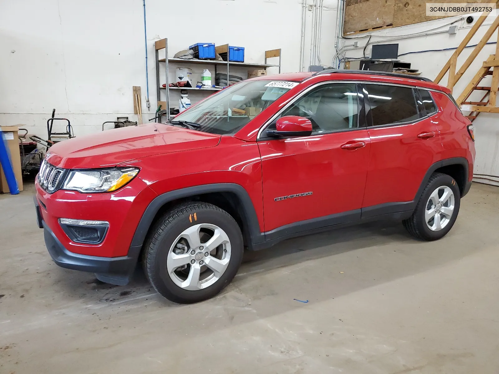 3C4NJDBB0JT492753 2018 Jeep Compass Latitude