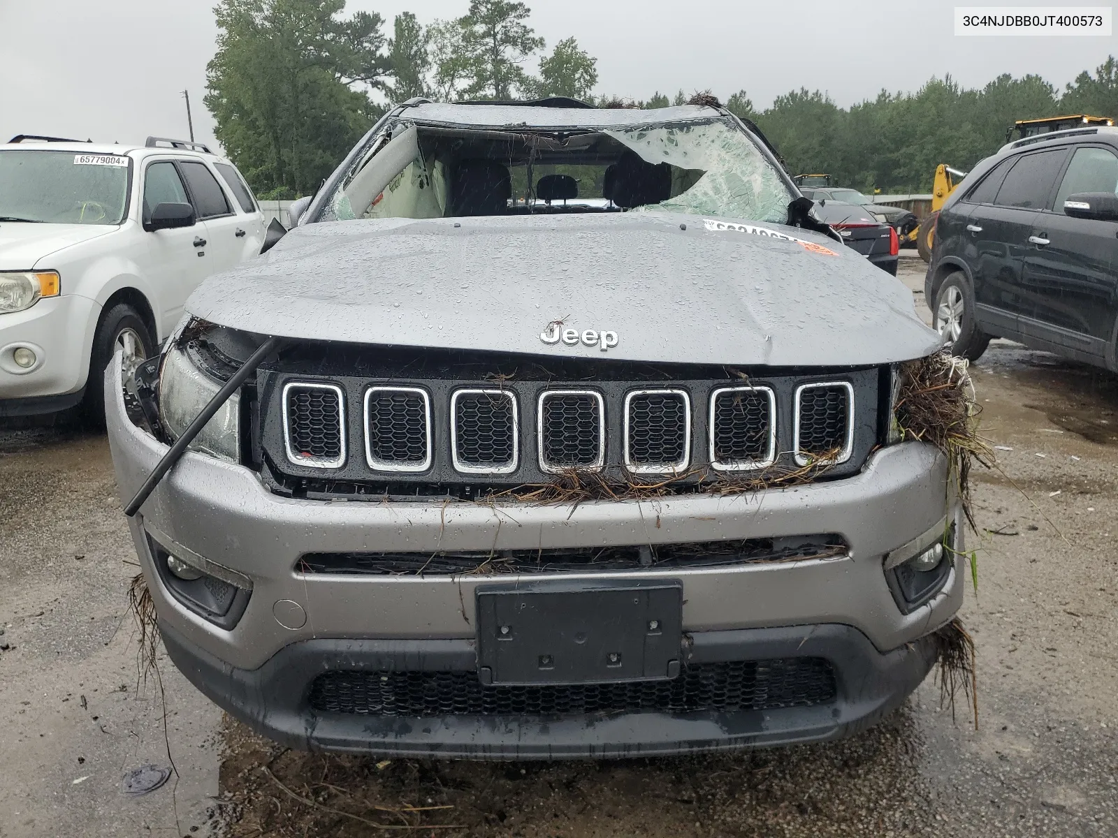 2018 Jeep Compass Latitude VIN: 3C4NJDBB0JT400573 Lot: 66349674