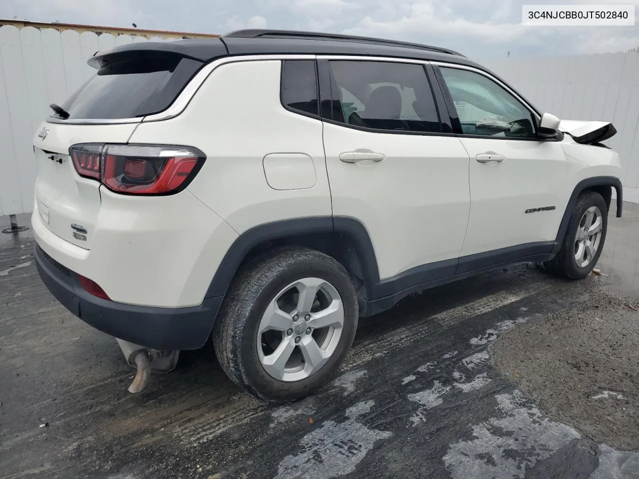 2018 Jeep Compass Latitude VIN: 3C4NJCBB0JT502840 Lot: 66796324