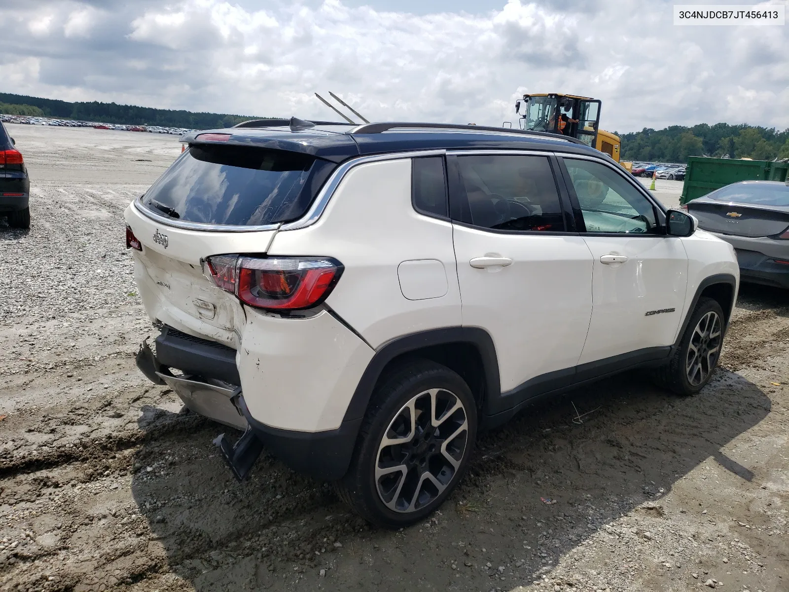 2018 Jeep Compass Limited VIN: 3C4NJDCB7JT456413 Lot: 67284454