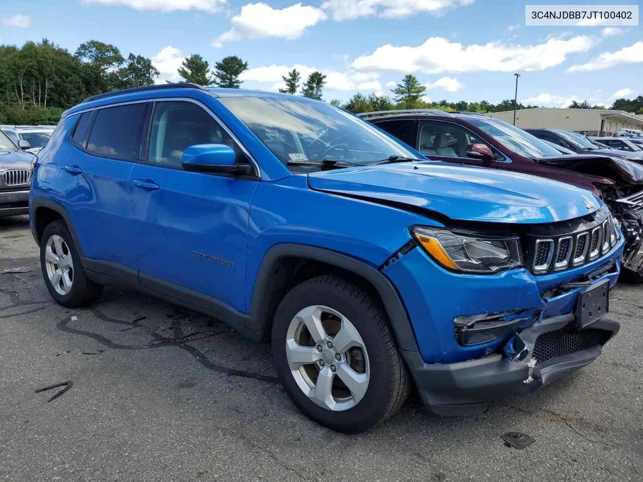 3C4NJDBB7JT100402 2018 Jeep Compass Latitude