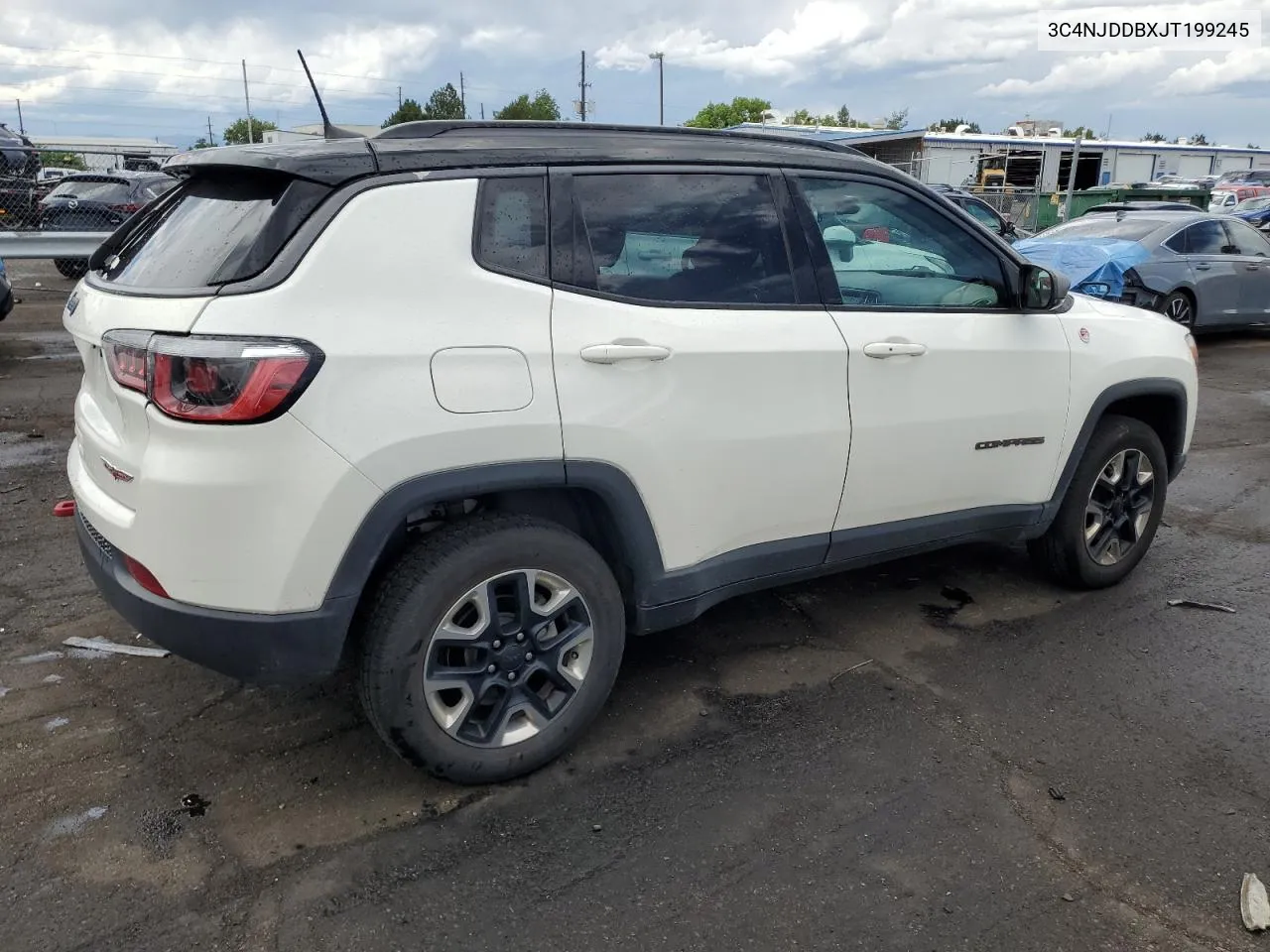 2018 Jeep Compass Trailhawk VIN: 3C4NJDDBXJT199245 Lot: 67580844