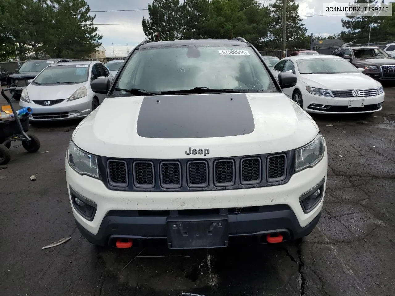 2018 Jeep Compass Trailhawk VIN: 3C4NJDDBXJT199245 Lot: 67580844