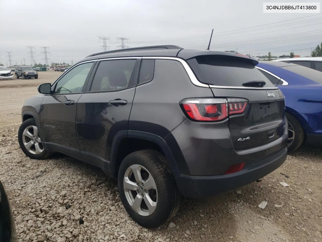 2018 Jeep Compass Latitude VIN: 3C4NJDBB6JT413800 Lot: 67685184