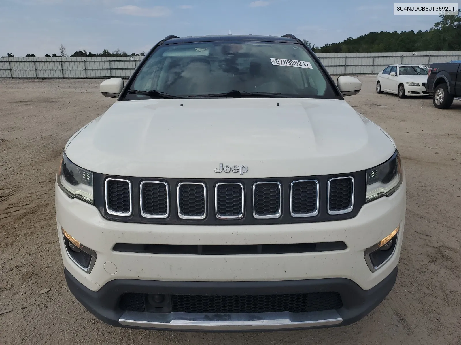 2018 Jeep Compass Limited VIN: 3C4NJDCB6JT369201 Lot: 67699024