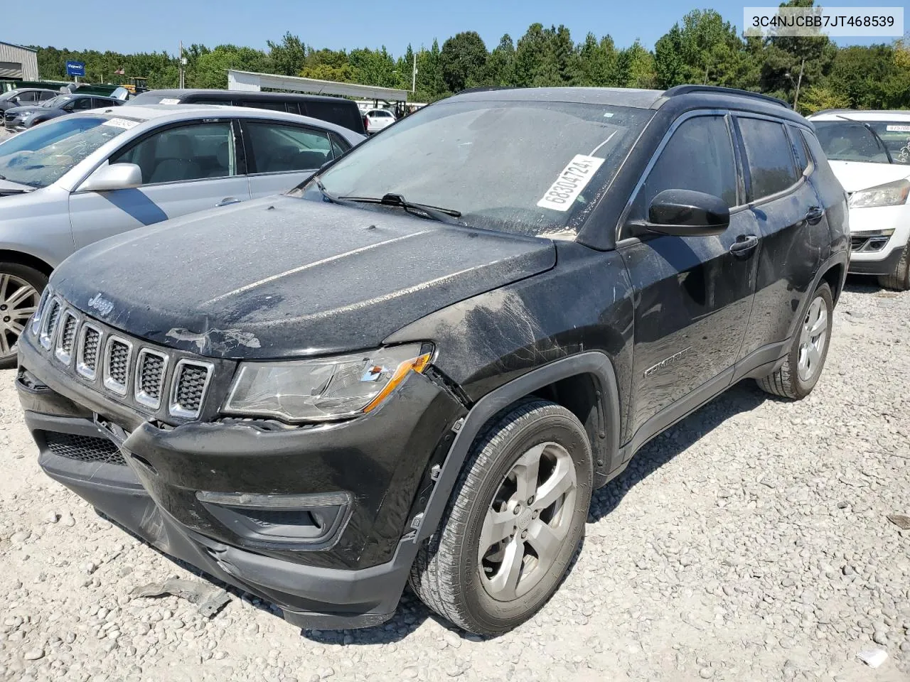 2018 Jeep Compass Latitude VIN: 3C4NJCBB7JT468539 Lot: 68304724