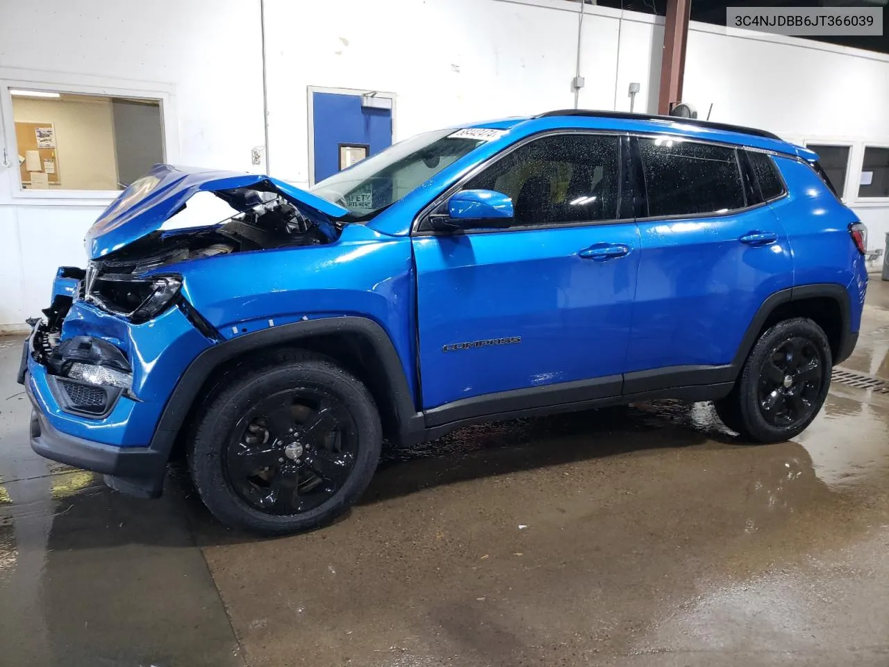 2018 Jeep Compass Latitude VIN: 3C4NJDBB6JT366039 Lot: 68442474