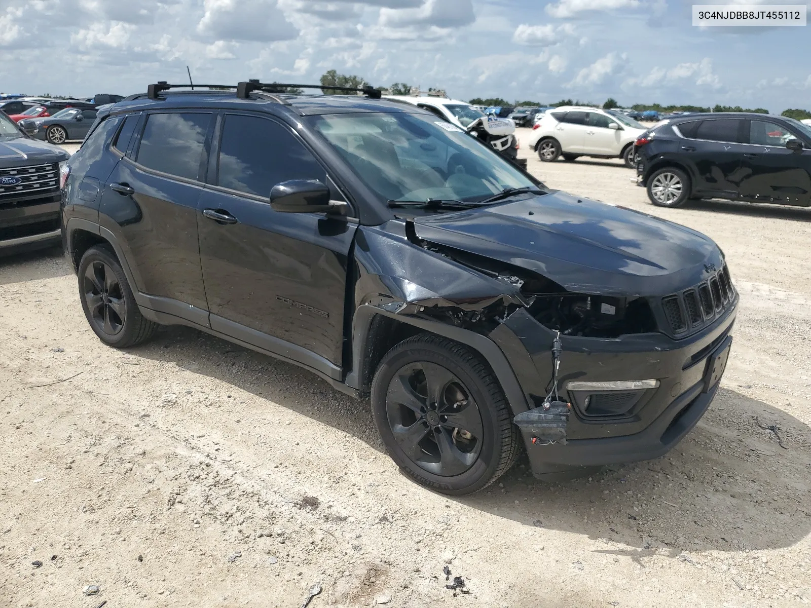 3C4NJDBB8JT455112 2018 Jeep Compass Latitude