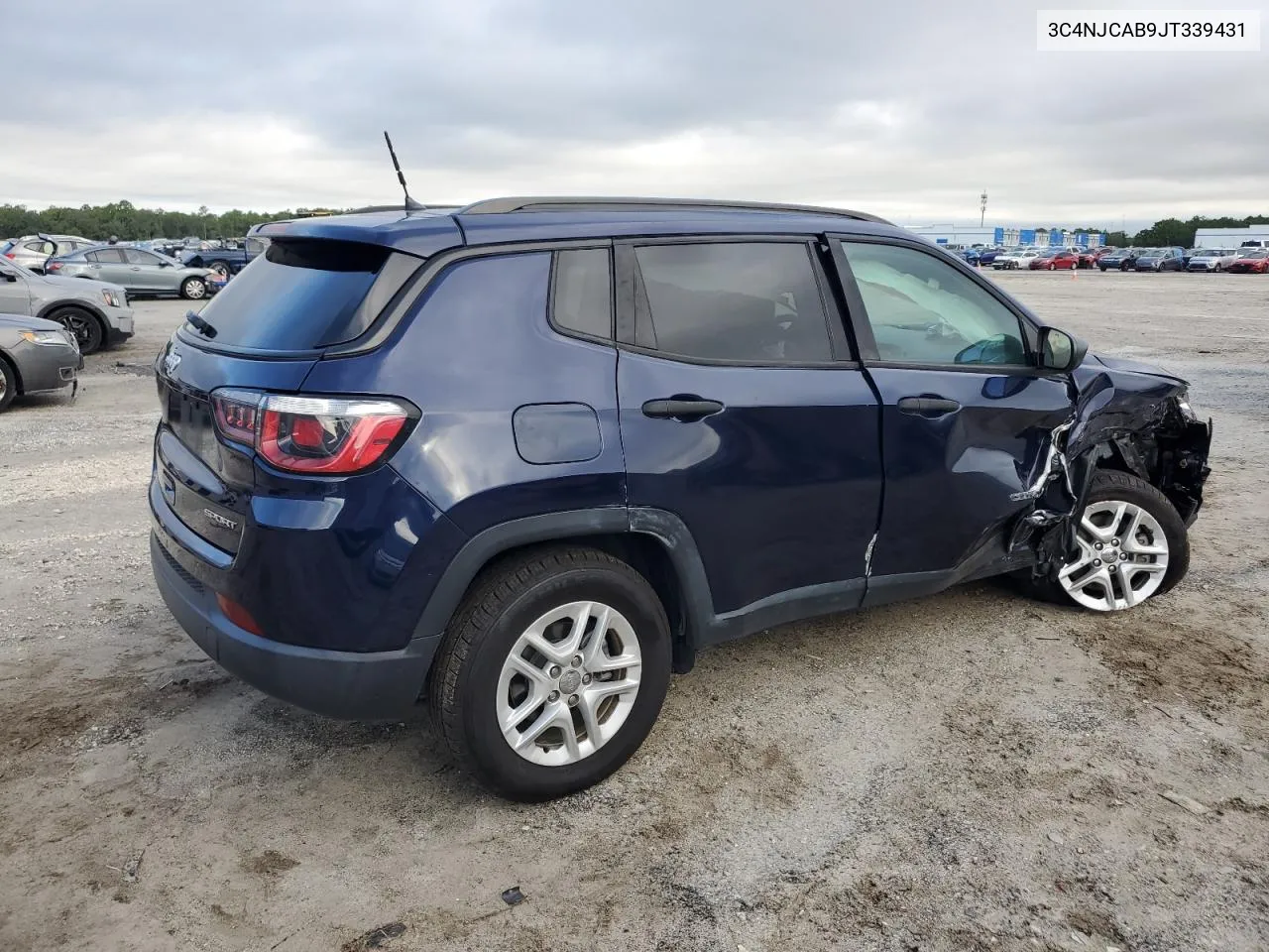 2018 Jeep Compass Sport VIN: 3C4NJCAB9JT339431 Lot: 68770454