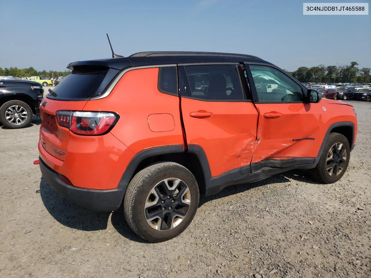 2018 Jeep Compass Trailhawk VIN: 3C4NJDDB1JT465588 Lot: 68899014