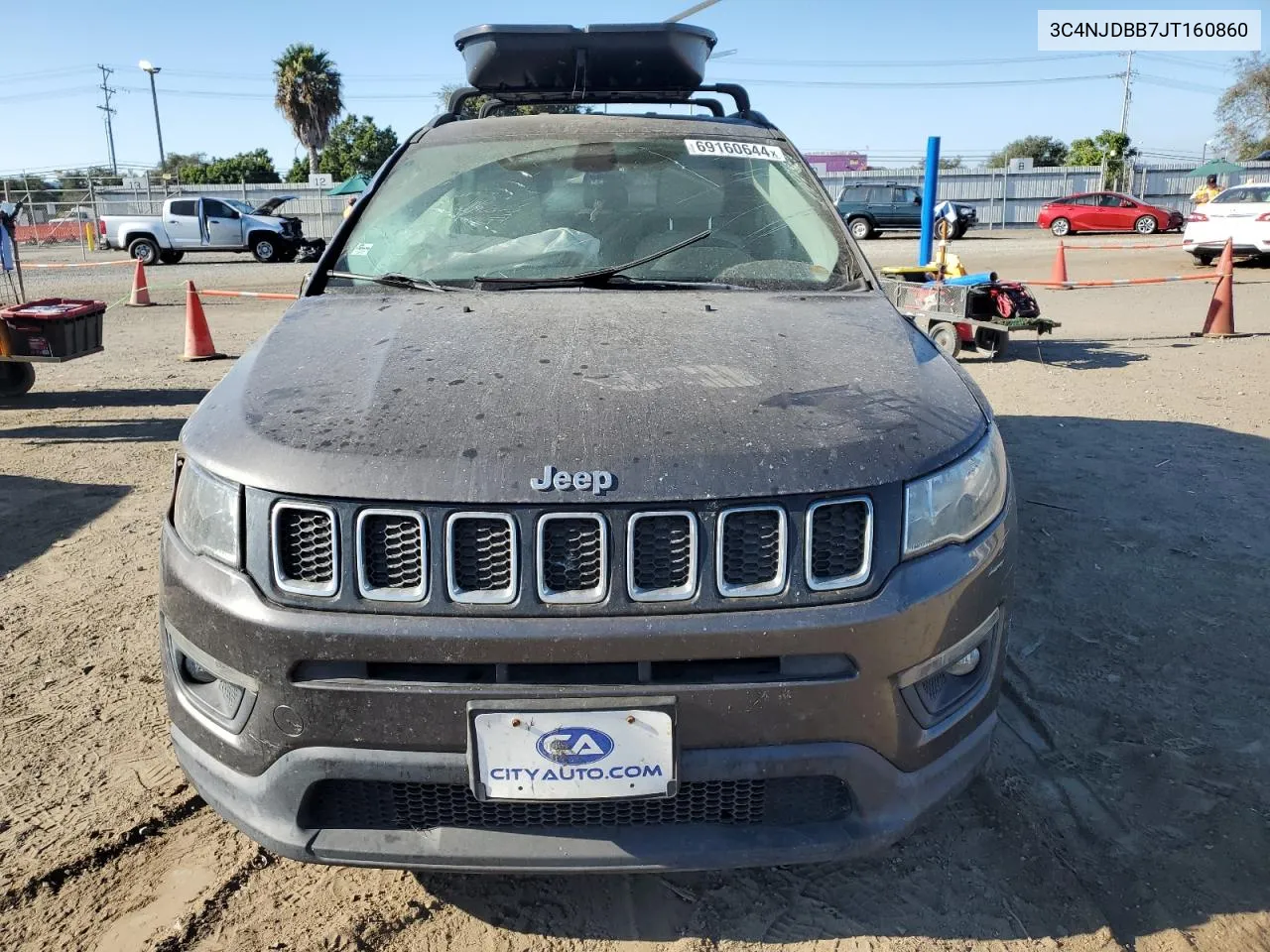 2018 Jeep Compass Latitude VIN: 3C4NJDBB7JT160860 Lot: 69160644