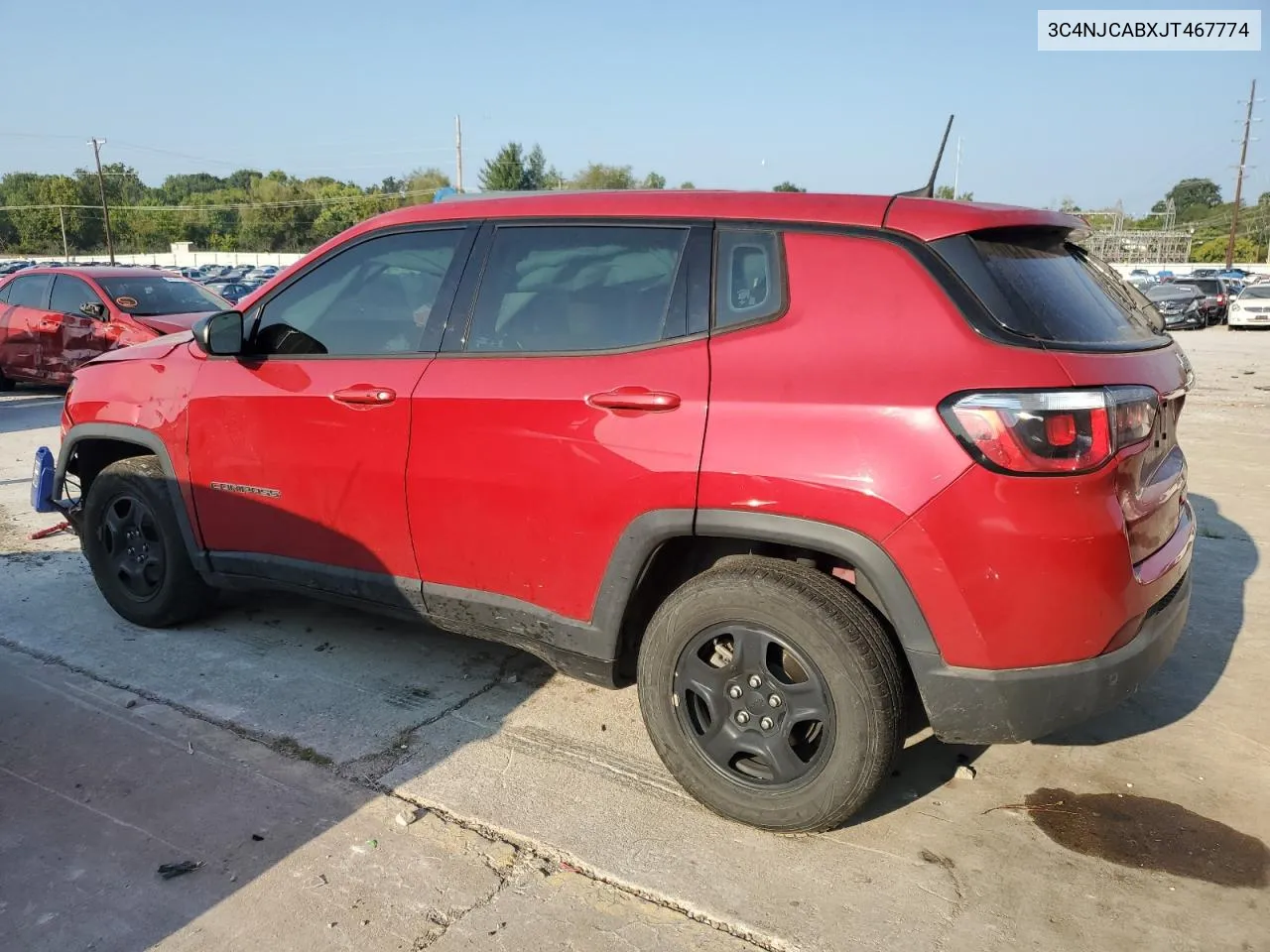 2018 Jeep Compass Sport VIN: 3C4NJCABXJT467774 Lot: 69382844