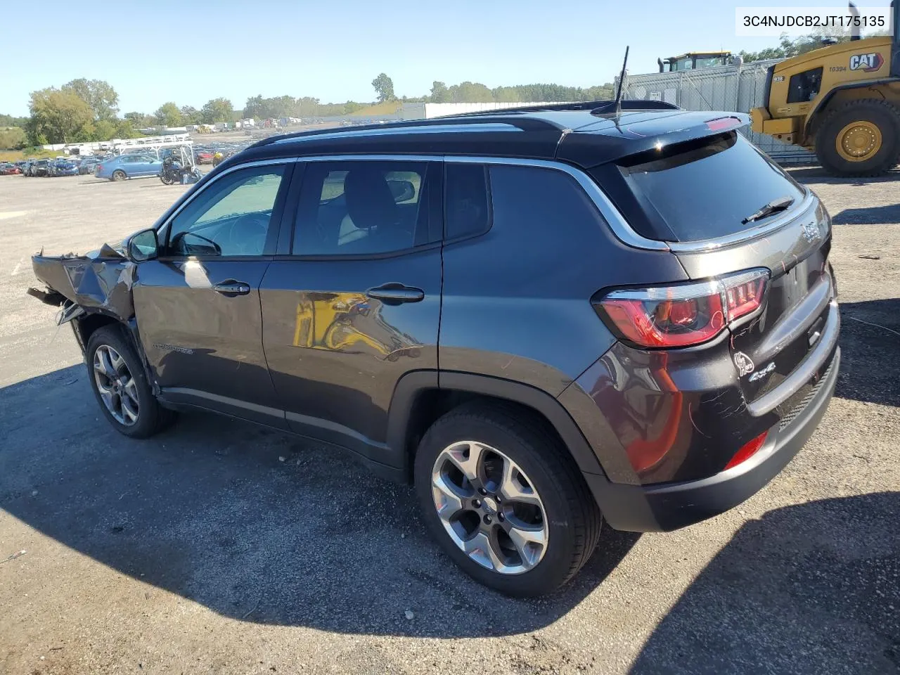 2018 Jeep Compass Limited VIN: 3C4NJDCB2JT175135 Lot: 69766224