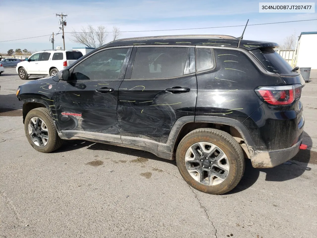 2018 Jeep Compass Trailhawk VIN: 3C4NJDDB7JT207477 Lot: 69768074