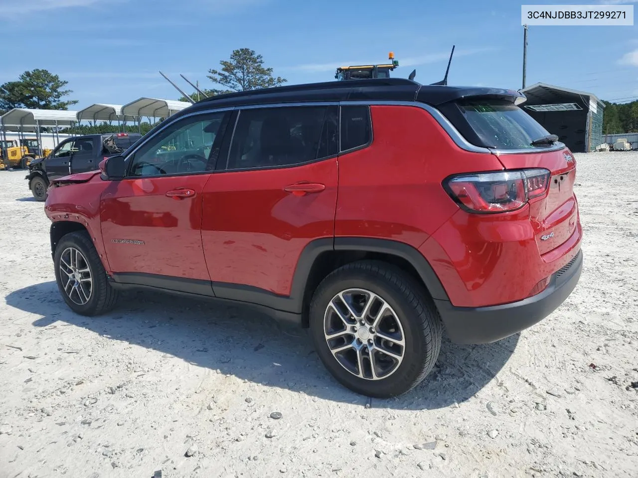 2018 Jeep Compass Latitude VIN: 3C4NJDBB3JT299271 Lot: 69786774