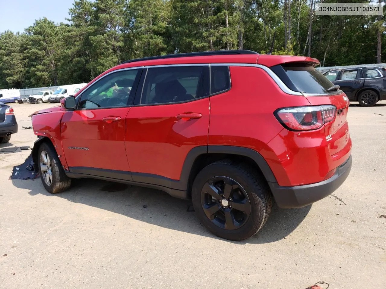 2018 Jeep Compass Latitude VIN: 3C4NJCBB5JT108573 Lot: 69809504