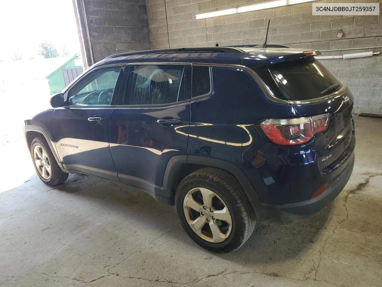 2018 Jeep Compass Latitude VIN: 3C4NJDBB0JT259357 Lot: 70101434