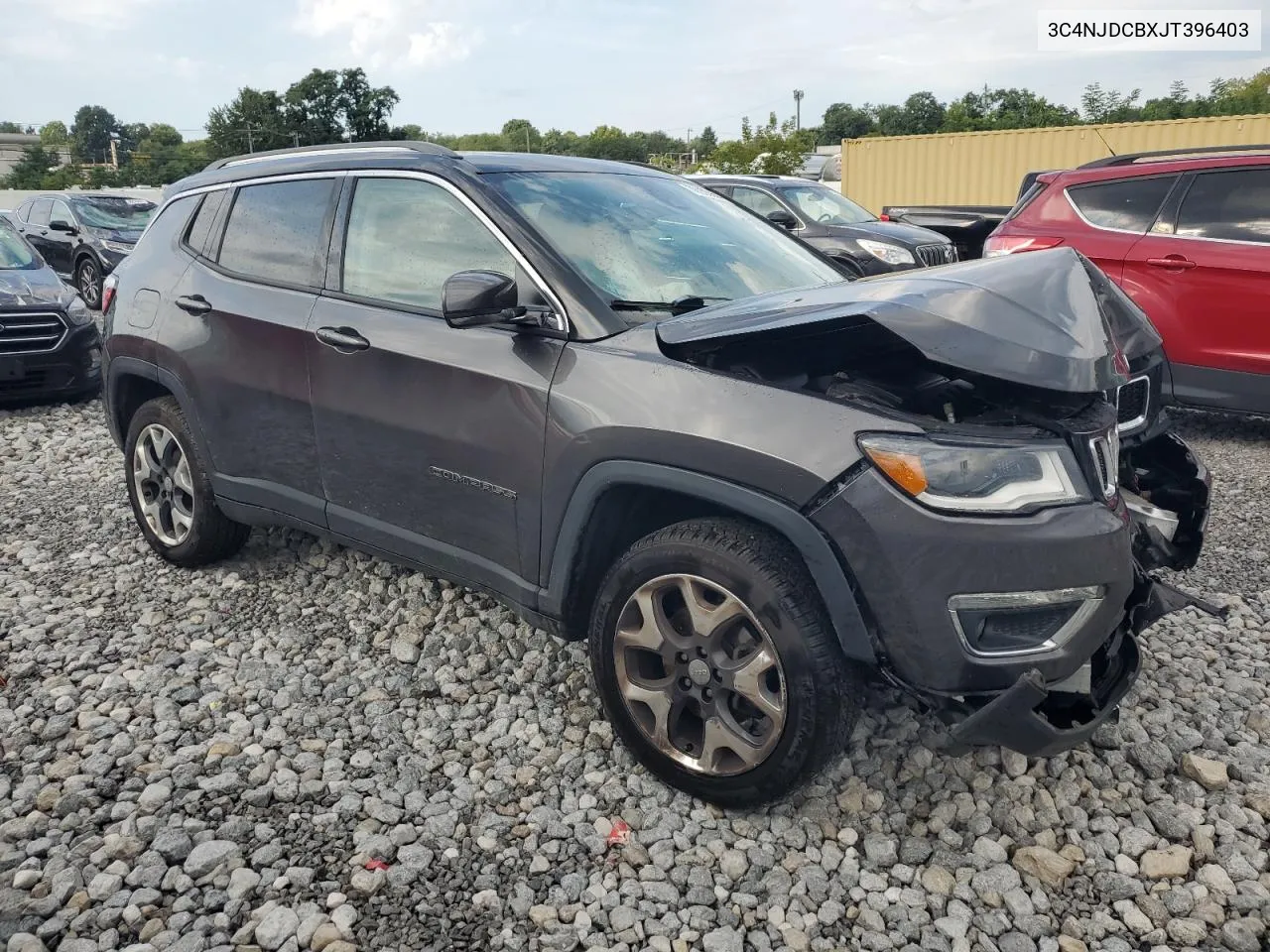 2018 Jeep Compass Limited VIN: 3C4NJDCBXJT396403 Lot: 70230804