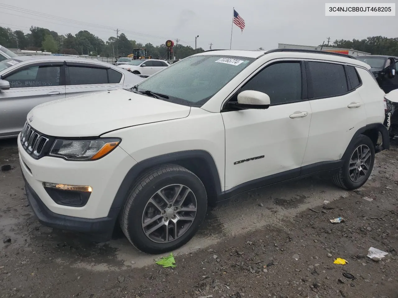 2018 Jeep Compass Latitude VIN: 3C4NJCBB0JT468205 Lot: 70283774