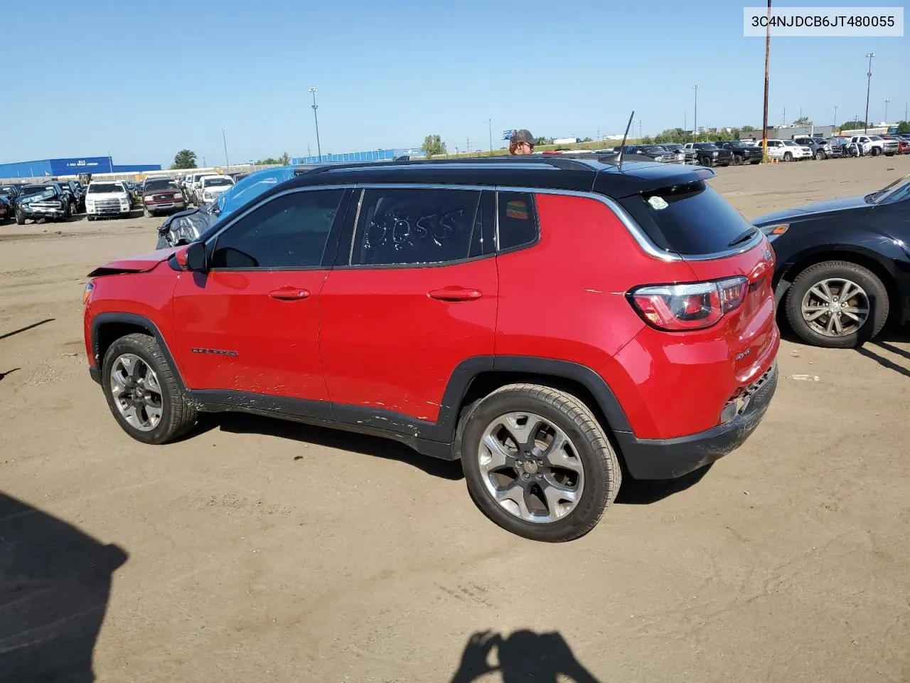 2018 Jeep Compass Limited VIN: 3C4NJDCB6JT480055 Lot: 70310444