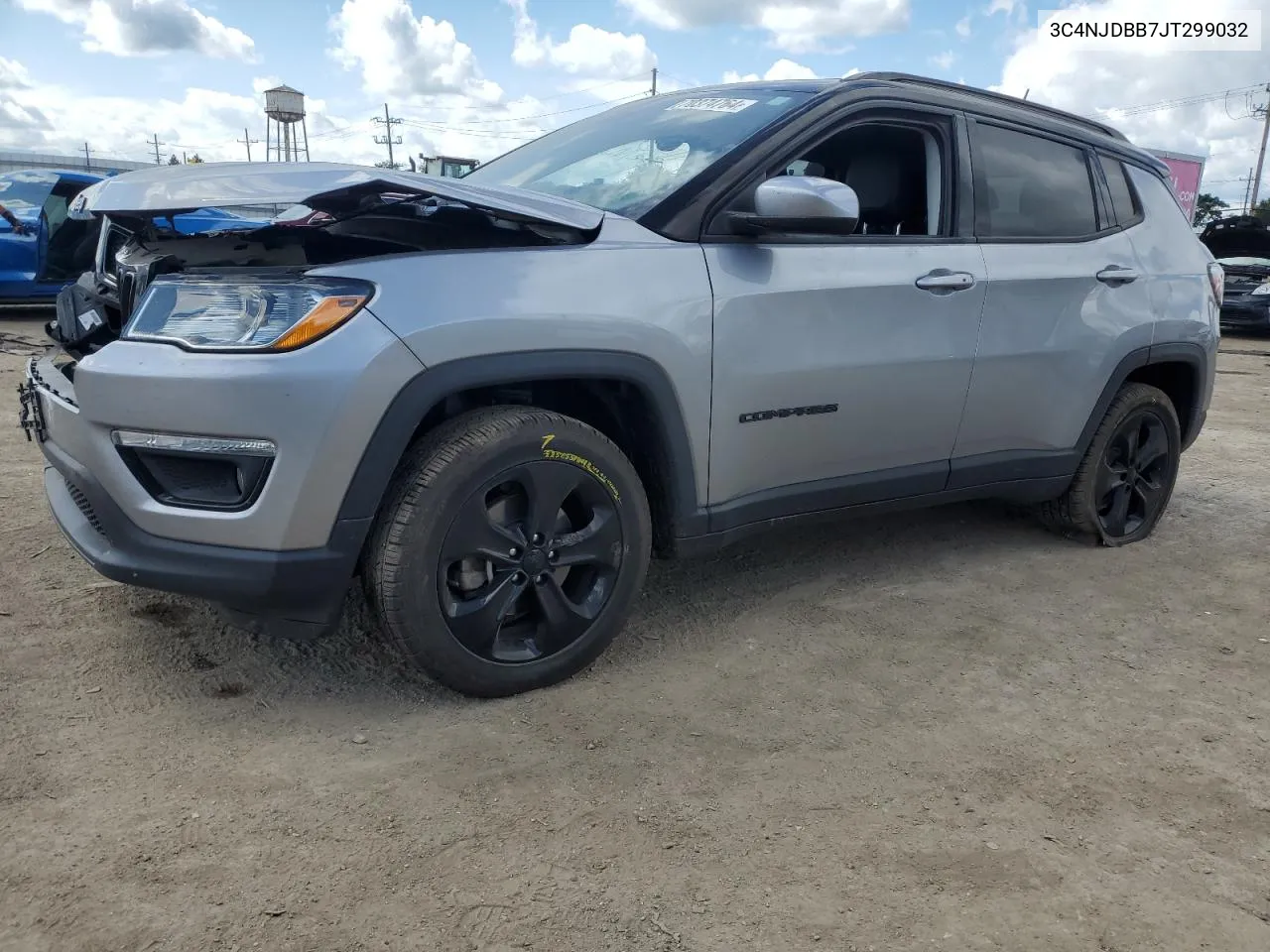 2018 Jeep Compass Latitude VIN: 3C4NJDBB7JT299032 Lot: 70374764