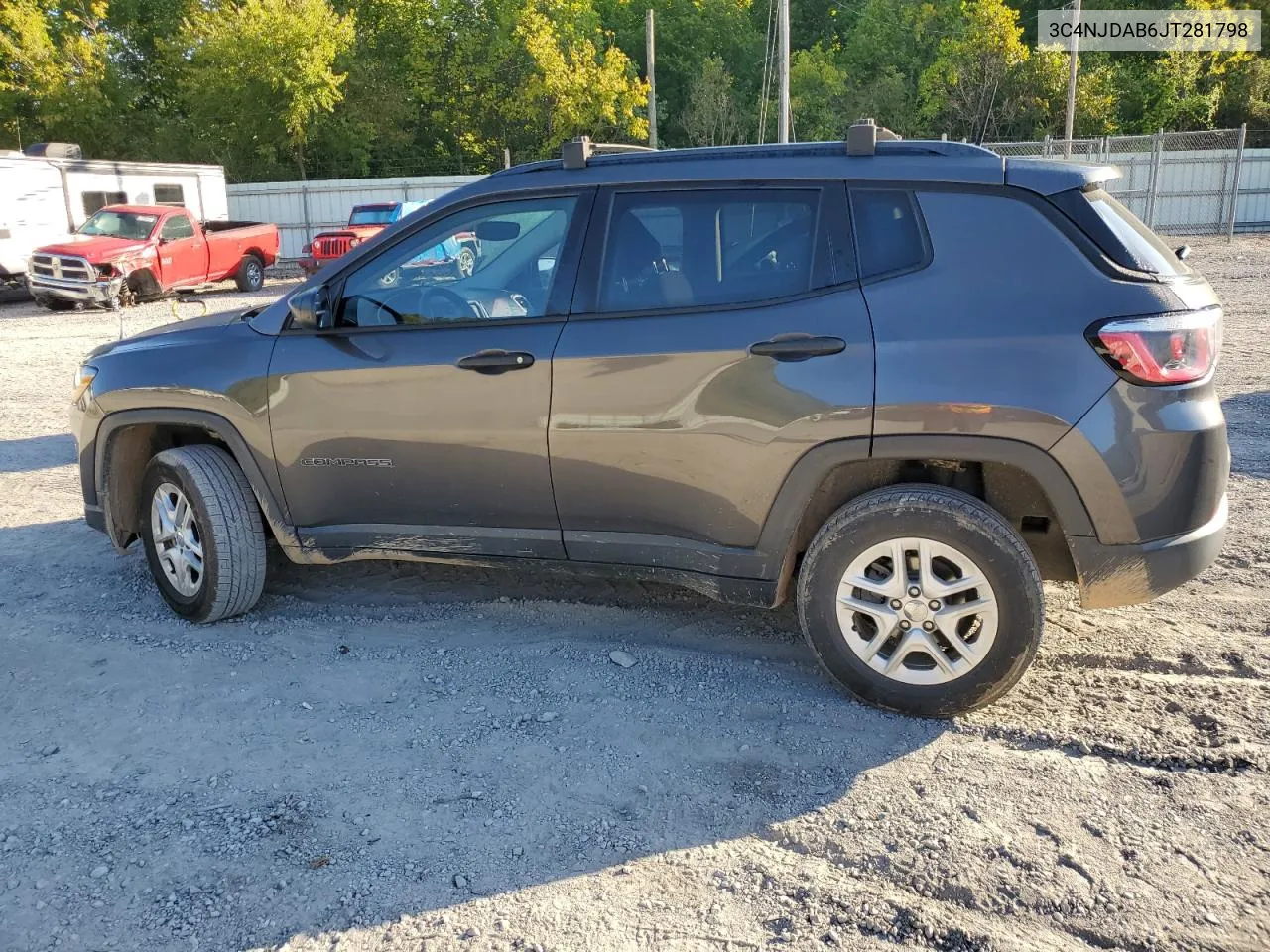 2018 Jeep Compass Sport VIN: 3C4NJDAB6JT281798 Lot: 70560634