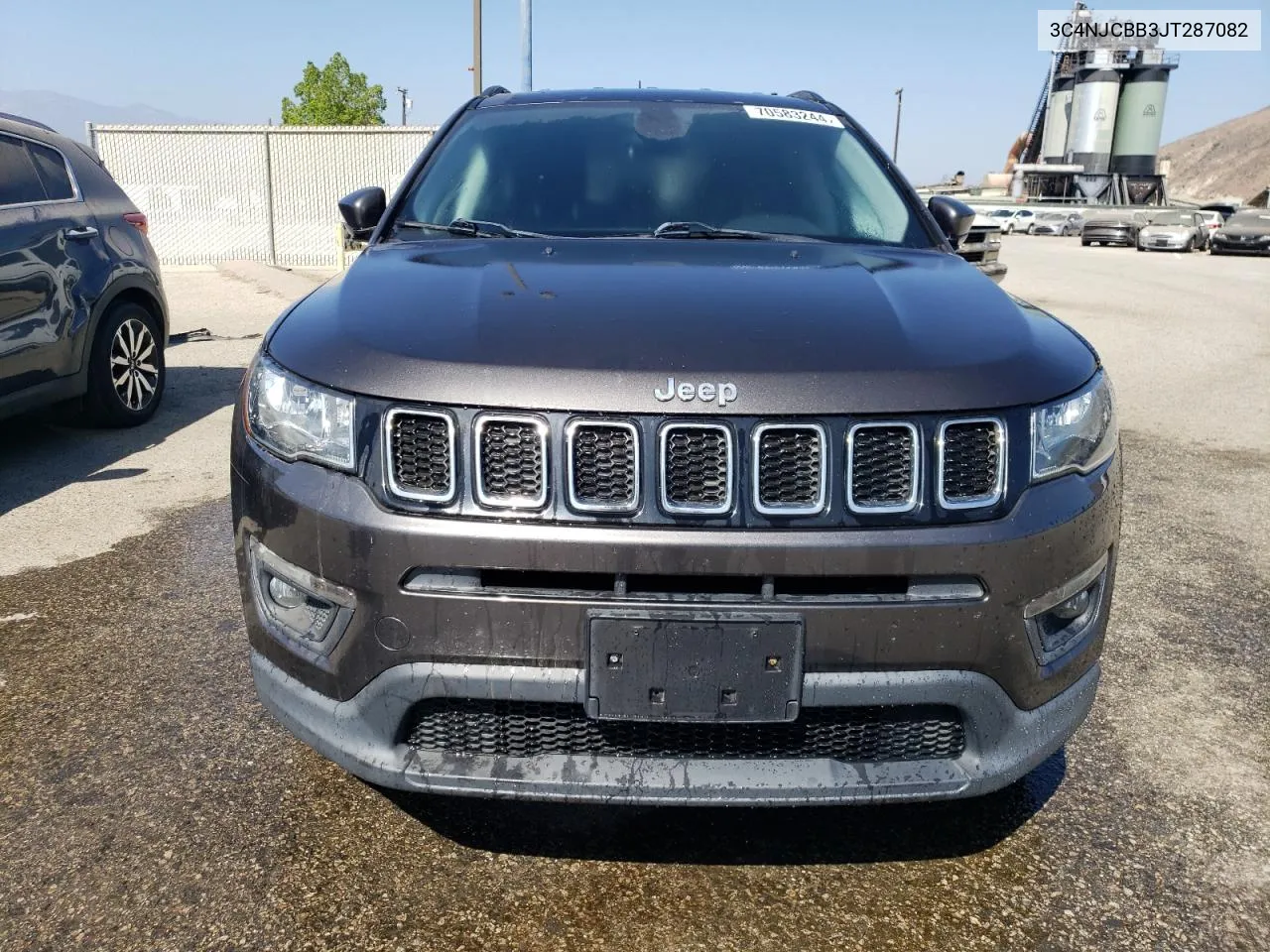 2018 Jeep Compass Latitude VIN: 3C4NJCBB3JT287082 Lot: 70583244