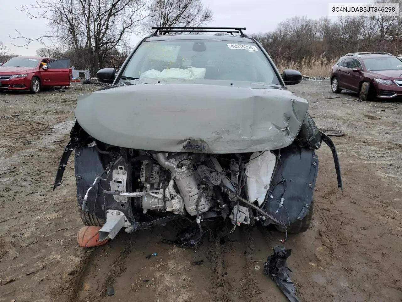 2018 Jeep Compass Sport VIN: 3C4NJDAB5JT346298 Lot: 70777754