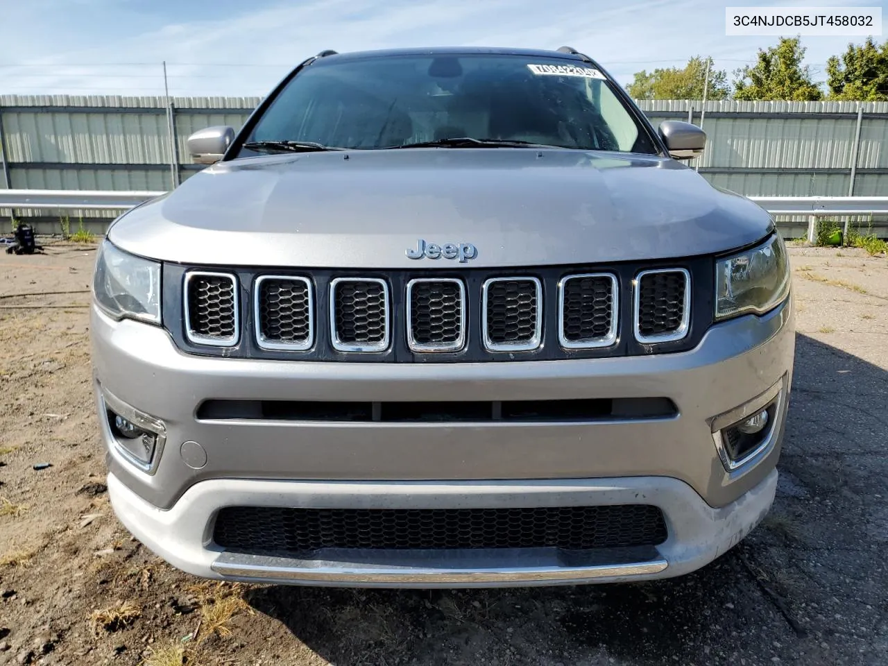 2018 Jeep Compass Limited VIN: 3C4NJDCB5JT458032 Lot: 70842204