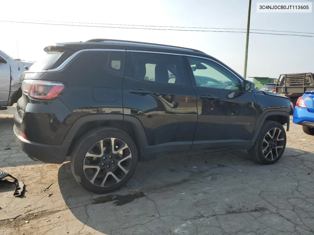 2018 Jeep Compass Limited VIN: 3C4NJDCB0JT113605 Lot: 70880984