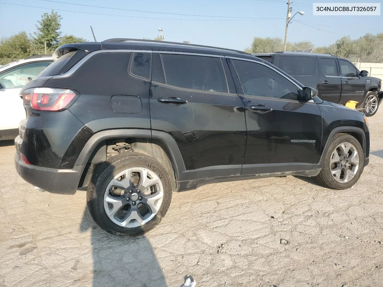 2018 Jeep Compass Limited VIN: 3C4NJDCB8JT326057 Lot: 71046424