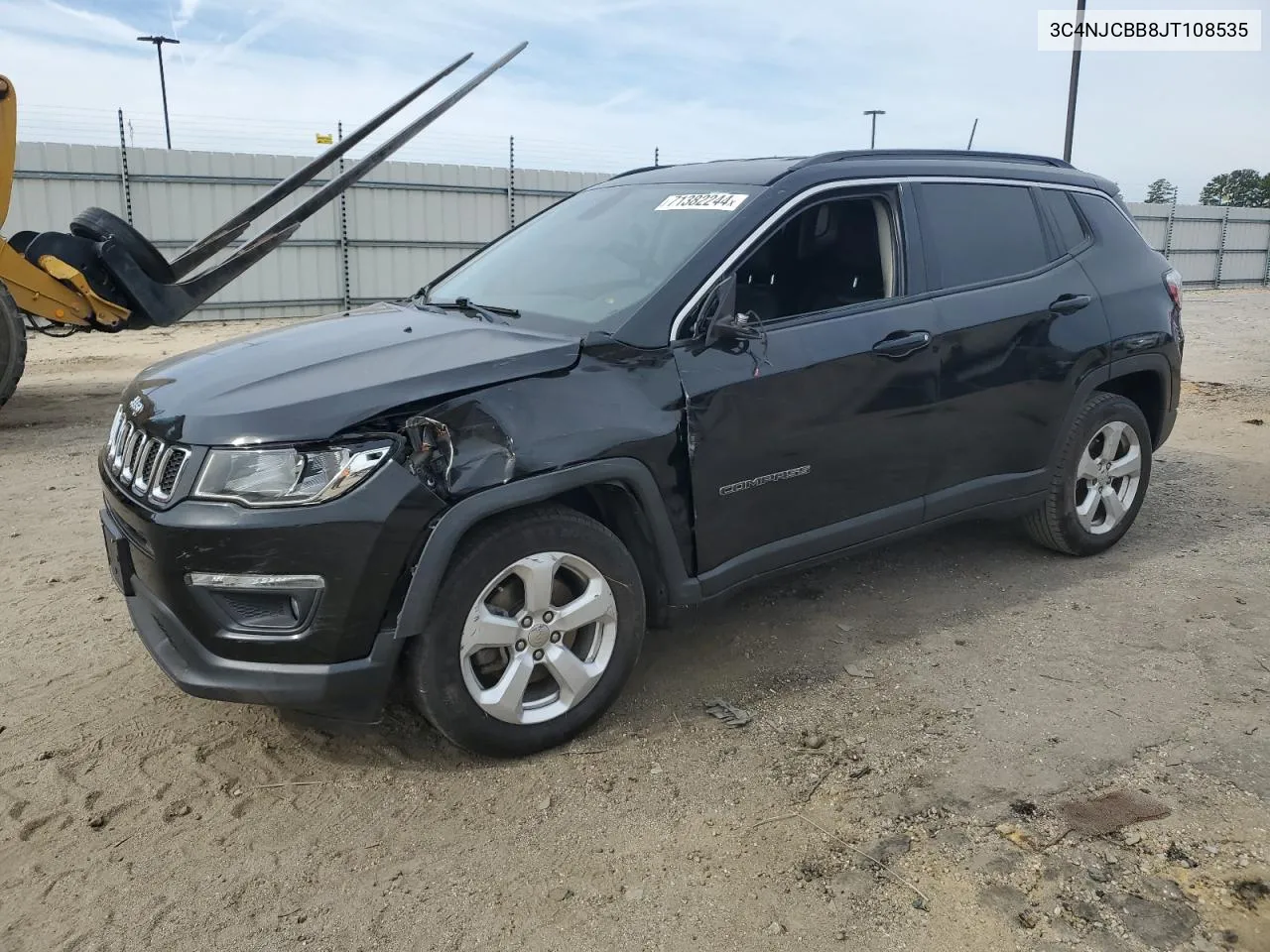 2018 Jeep Compass Latitude VIN: 3C4NJCBB8JT108535 Lot: 71382244