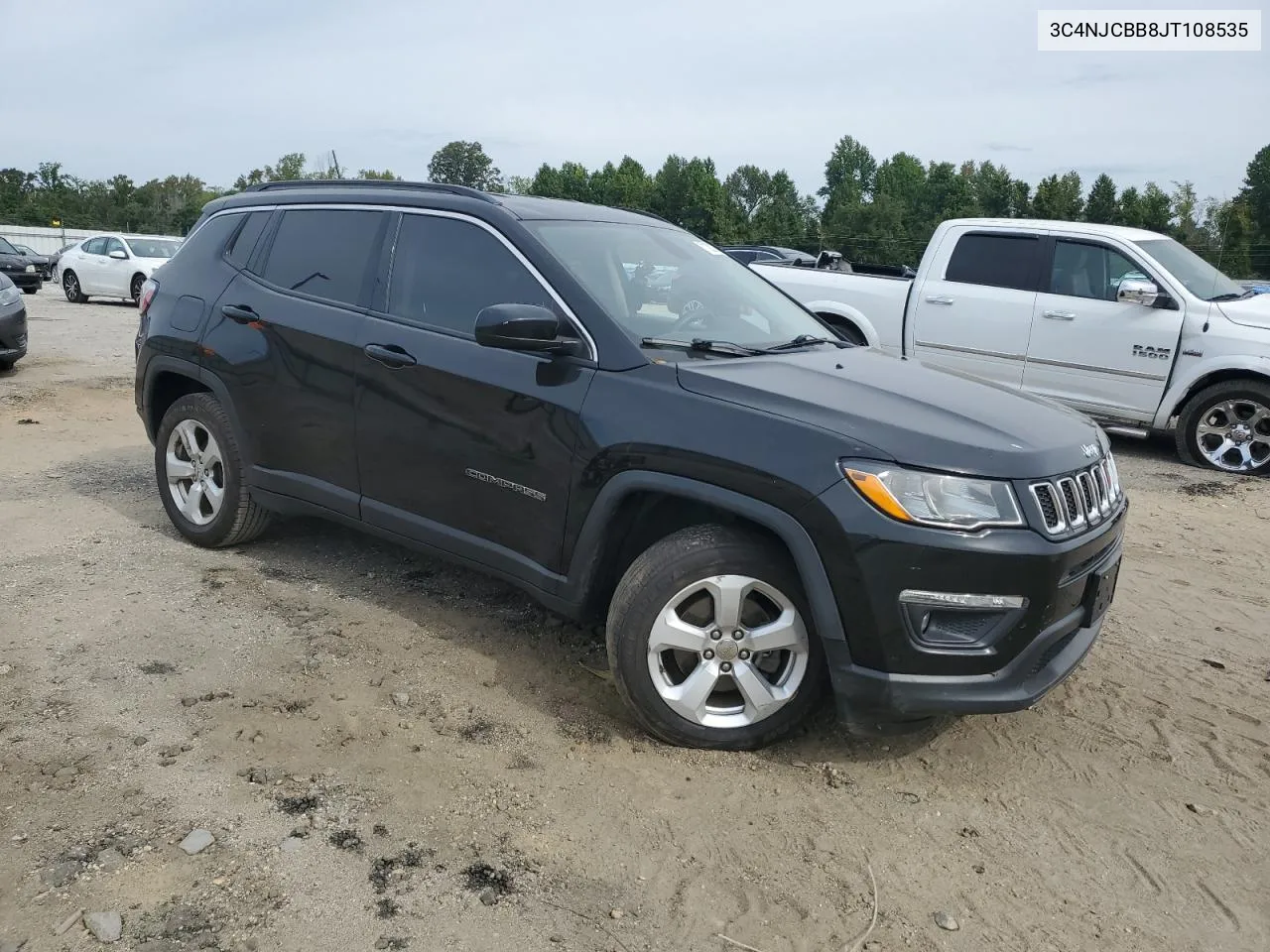 2018 Jeep Compass Latitude VIN: 3C4NJCBB8JT108535 Lot: 71382244