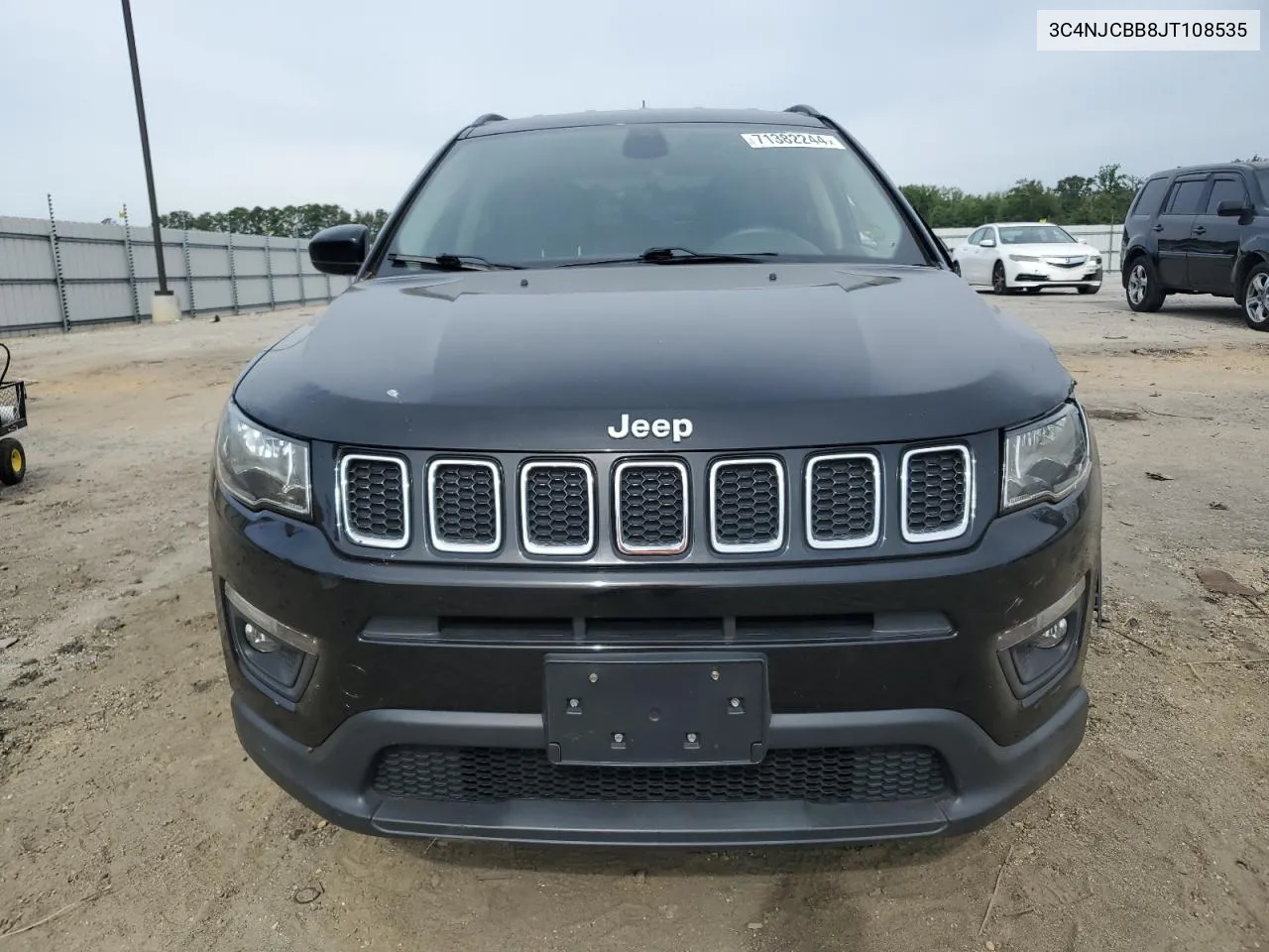 2018 Jeep Compass Latitude VIN: 3C4NJCBB8JT108535 Lot: 71382244