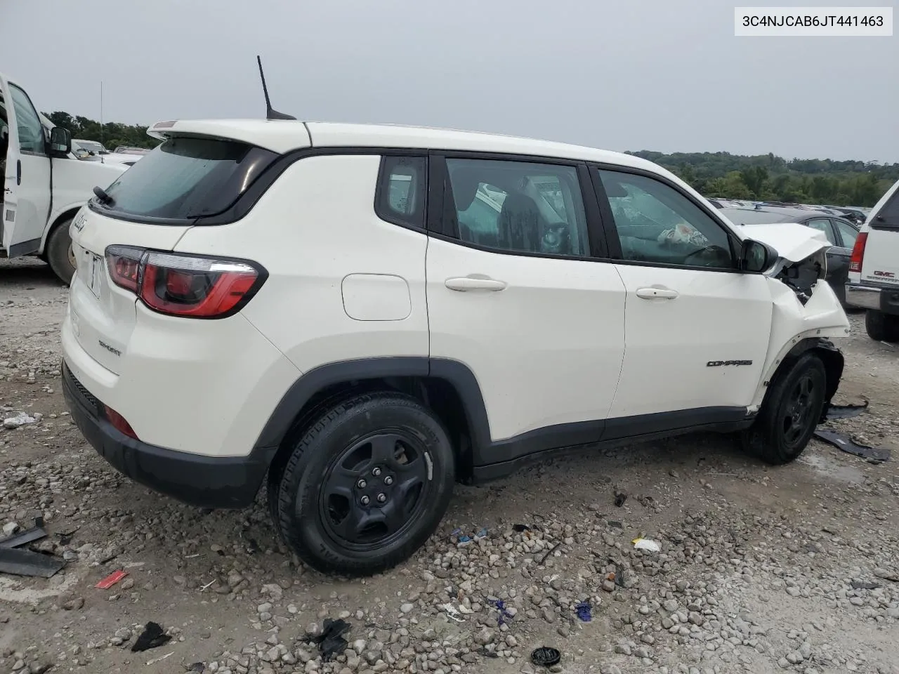 2018 Jeep Compass Sport VIN: 3C4NJCAB6JT441463 Lot: 71425894