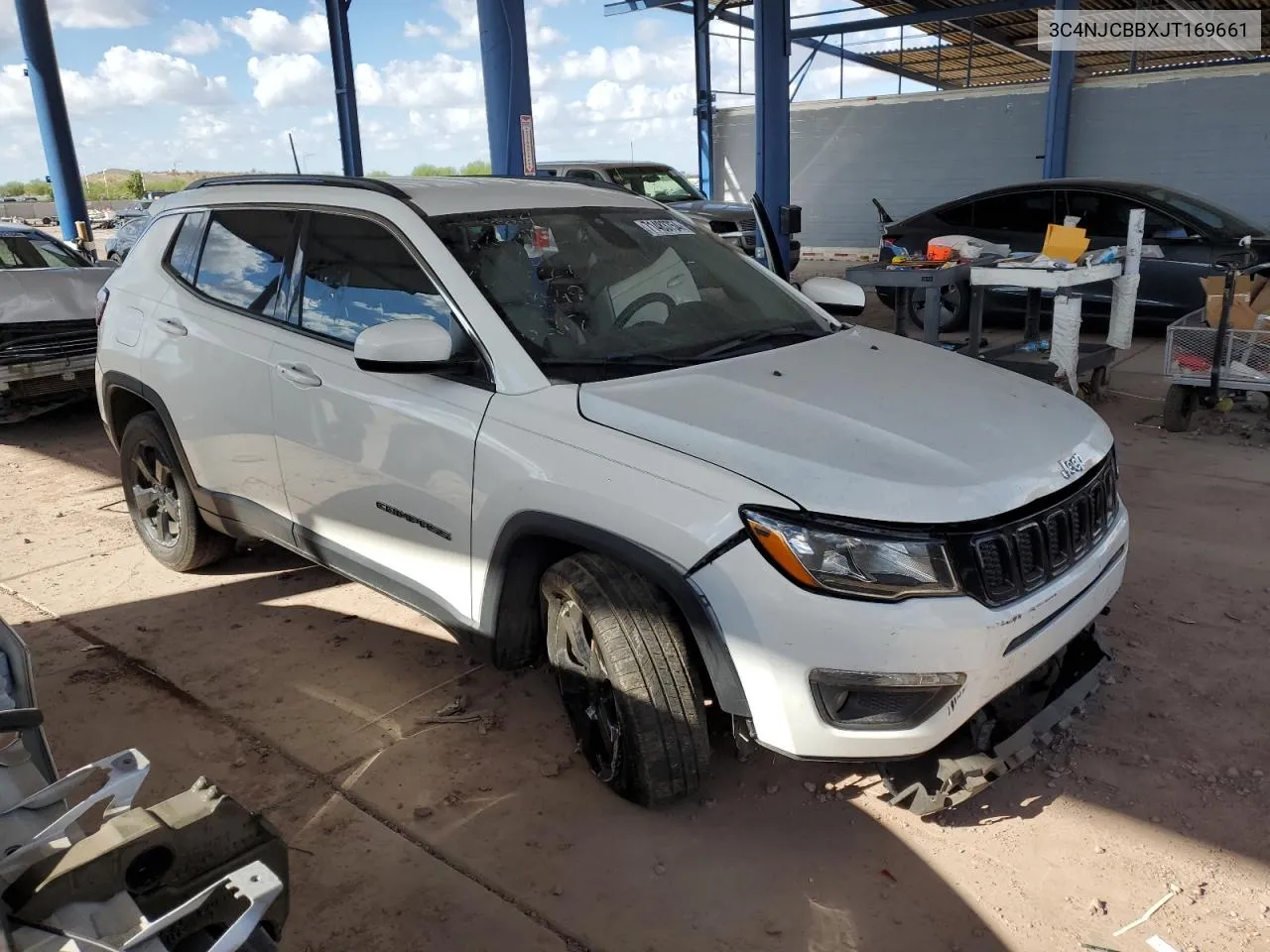 2018 Jeep Compass Latitude VIN: 3C4NJCBBXJT169661 Lot: 71483754