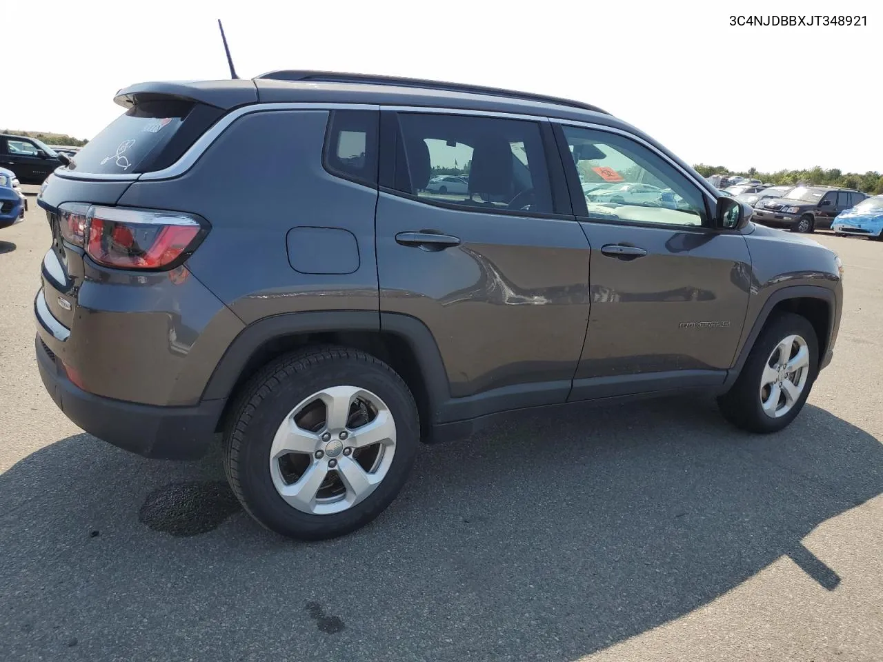 2018 Jeep Compass Latitude VIN: 3C4NJDBBXJT348921 Lot: 71541264