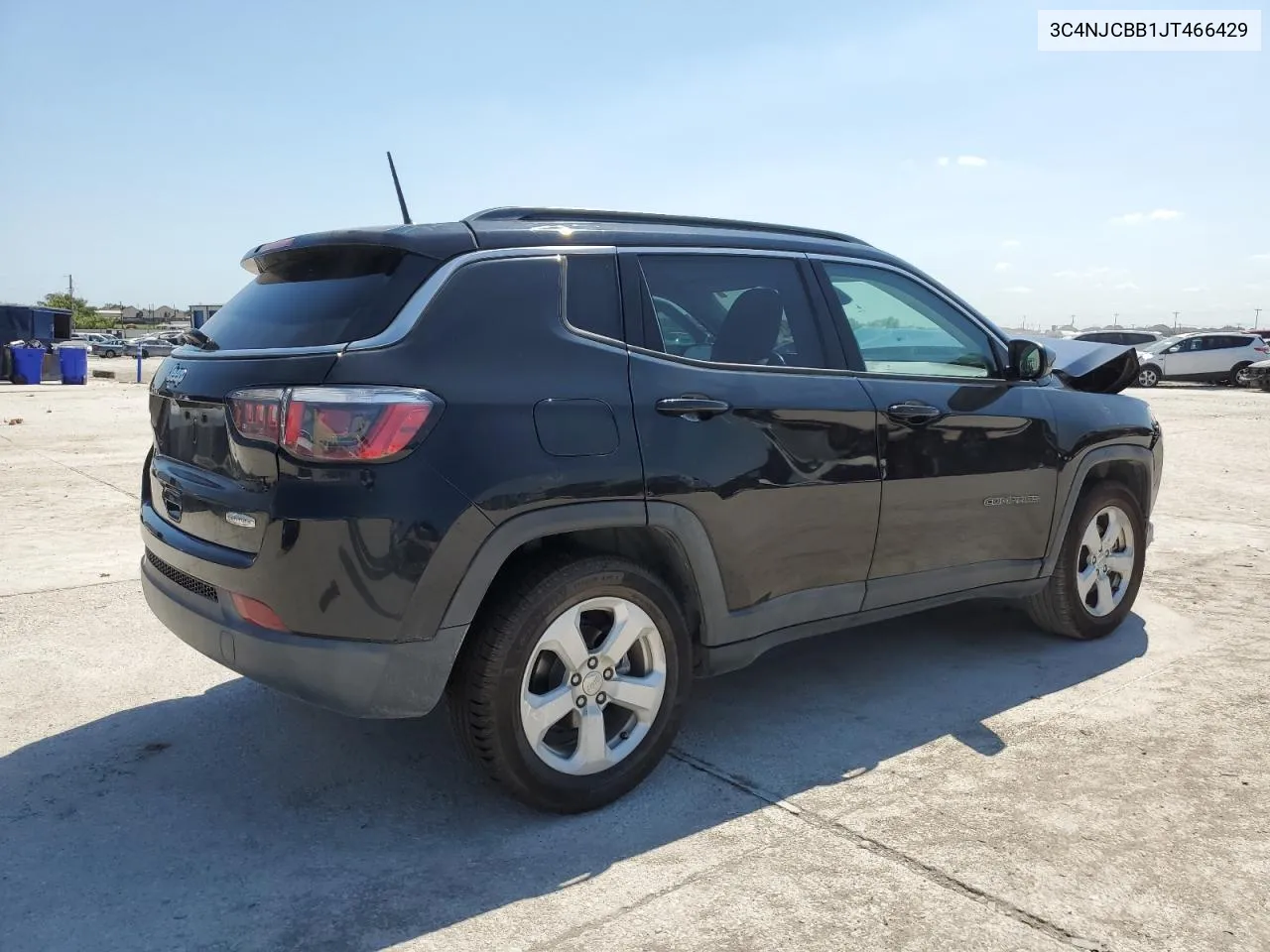 2018 Jeep Compass Latitude VIN: 3C4NJCBB1JT466429 Lot: 71577404