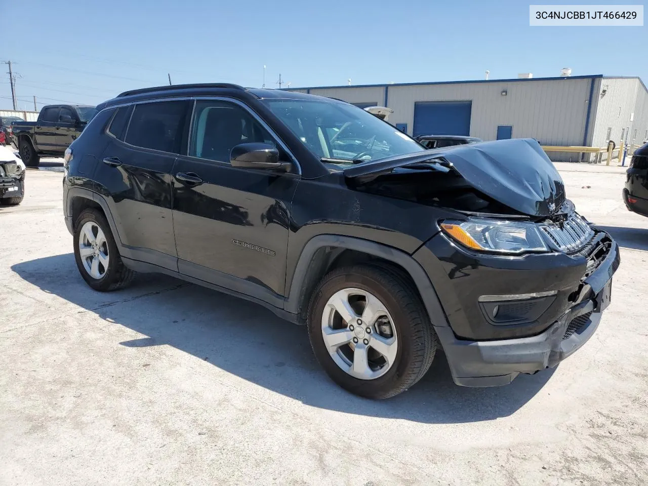 2018 Jeep Compass Latitude VIN: 3C4NJCBB1JT466429 Lot: 71577404