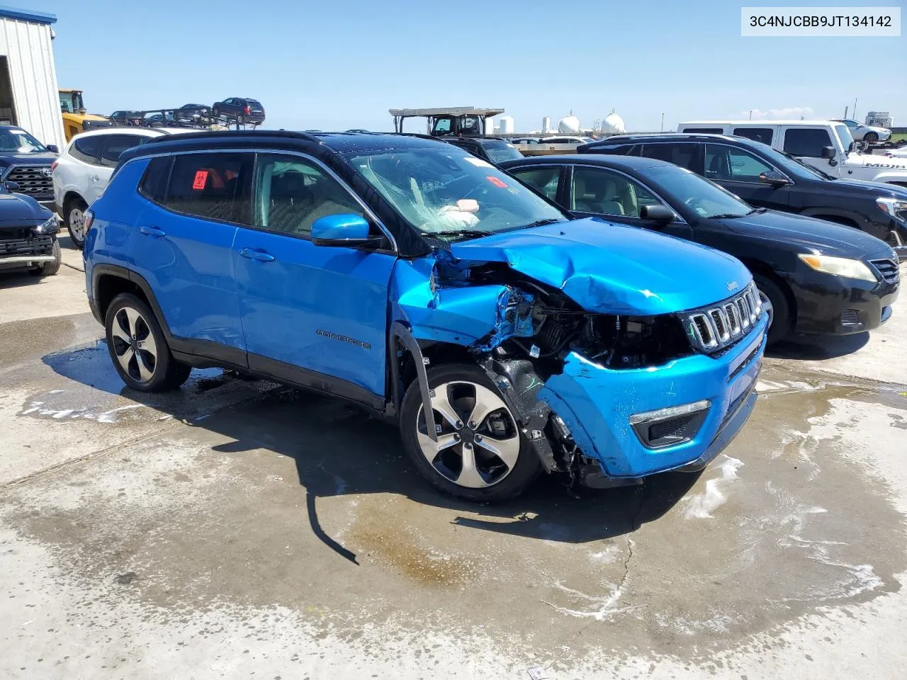 3C4NJCBB9JT134142 2018 Jeep Compass Latitude