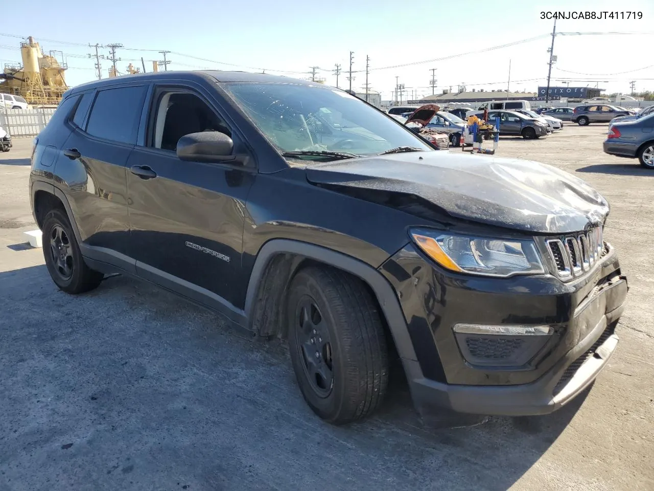 2018 Jeep Compass Sport VIN: 3C4NJCAB8JT411719 Lot: 71988004