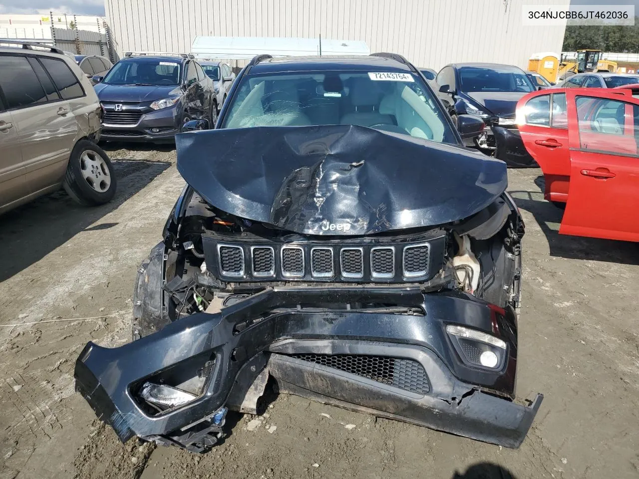 2018 Jeep Compass Latitude VIN: 3C4NJCBB6JT462036 Lot: 72143764