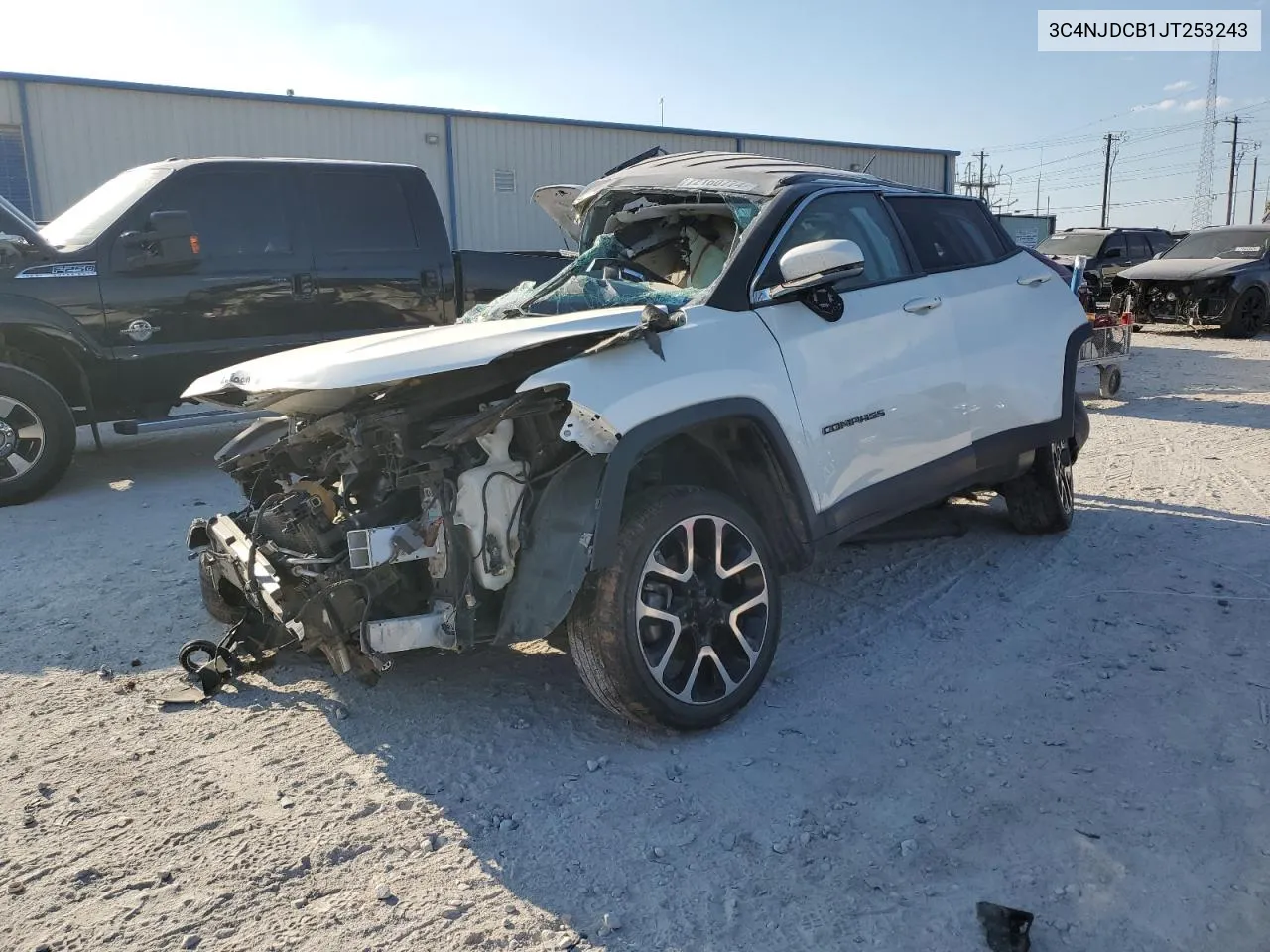 2018 Jeep Compass Limited VIN: 3C4NJDCB1JT253243 Lot: 72160774