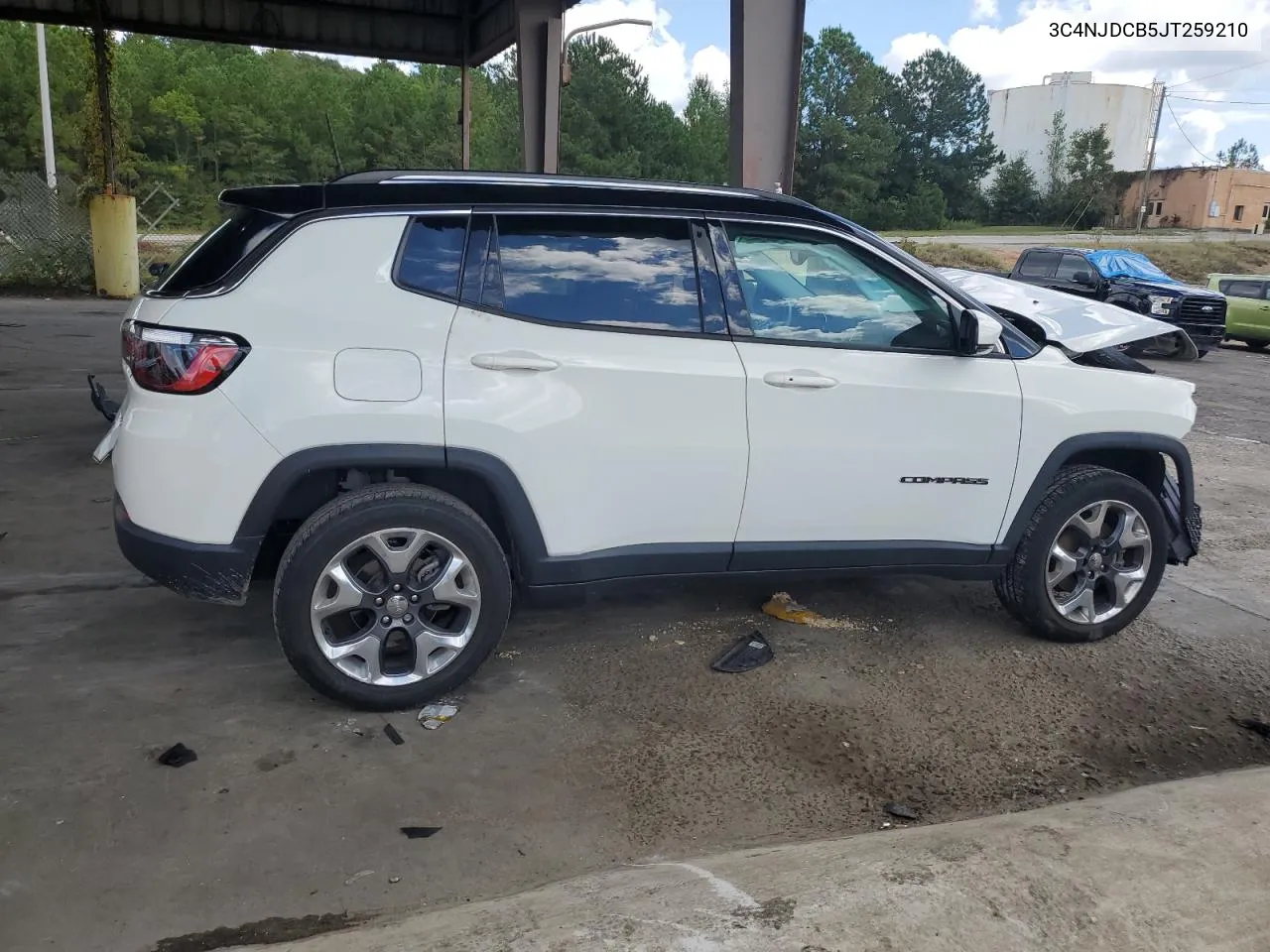 2018 Jeep Compass Limited VIN: 3C4NJDCB5JT259210 Lot: 72195284